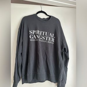 Brand New Spiritual Gangster Crew Neck Sweatshirt